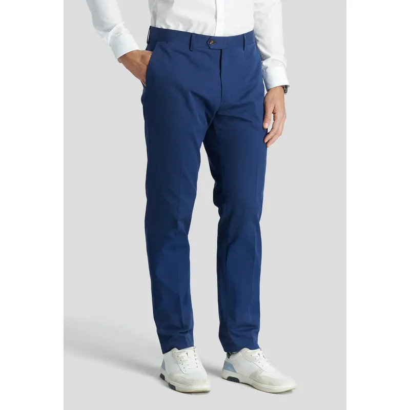 NEW MAN - Pantalón Niza Heritage Azul New Man