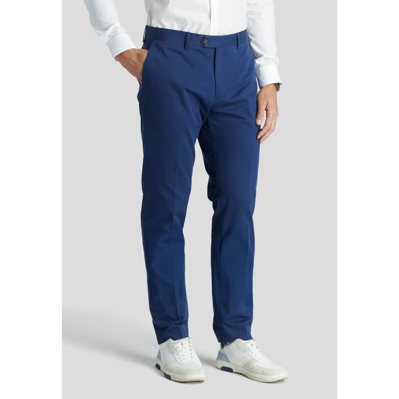 NEW MAN - Pantalón Niza Heritage Azul New Man