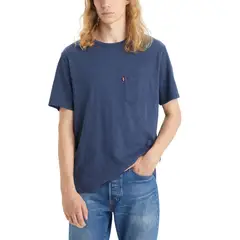 LEVIS - Polera Hombre Classic Pocket Tee Azul