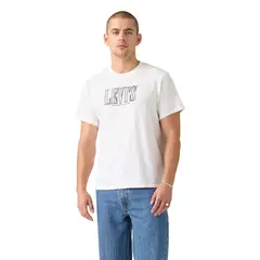 LEVIS - Polera Hombre Relaxed Fit Tee Blanco