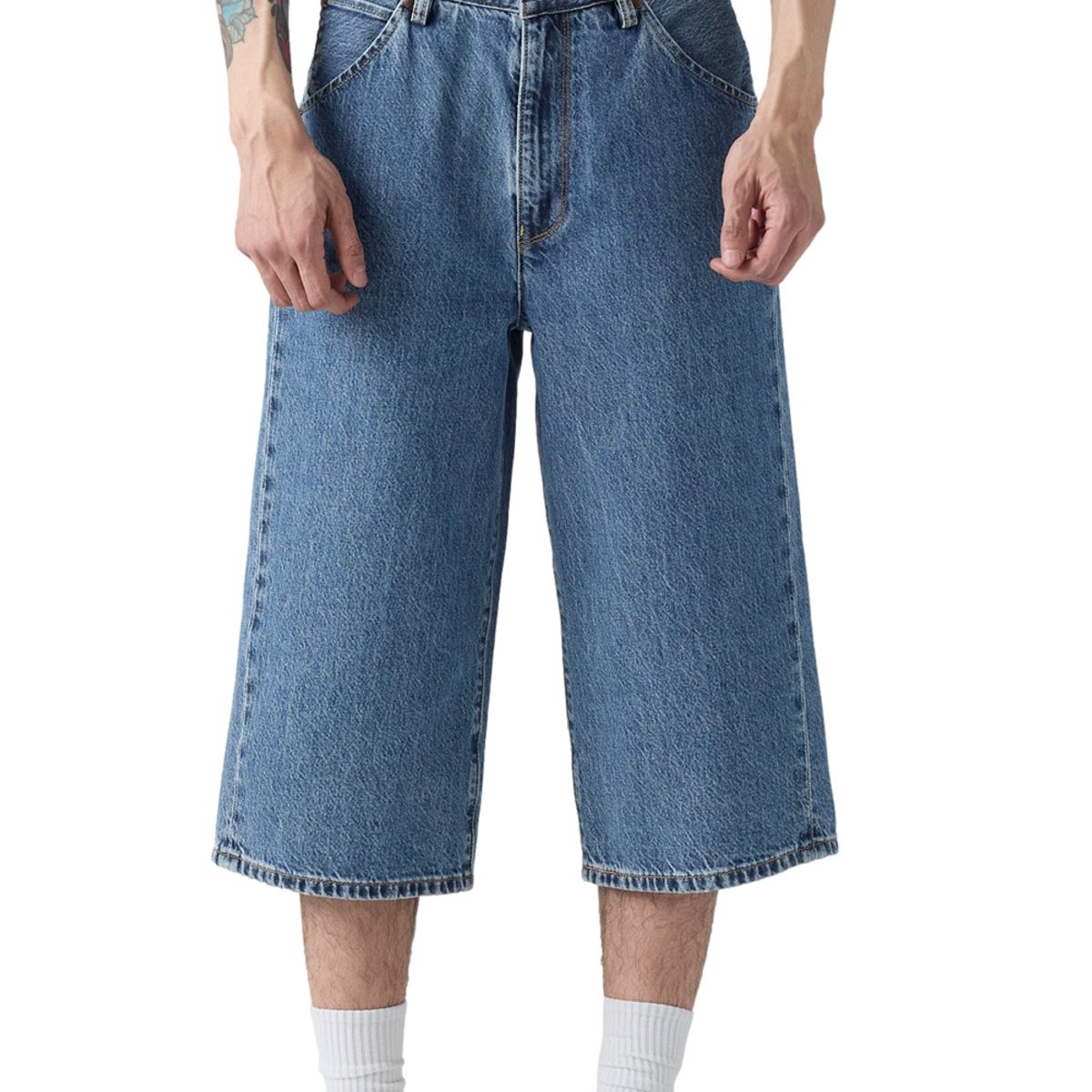 LEVIS - Jeans Hombre Twisted Baggy Capri Azul Levis