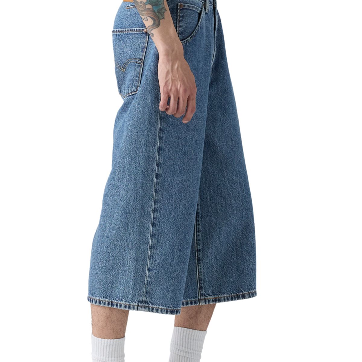 LEVIS - Jeans Hombre Twisted Baggy Capri Azul Levis