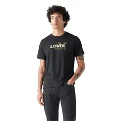LEVIS - Polera Hombre Graphic Crewneck Tee Gris
