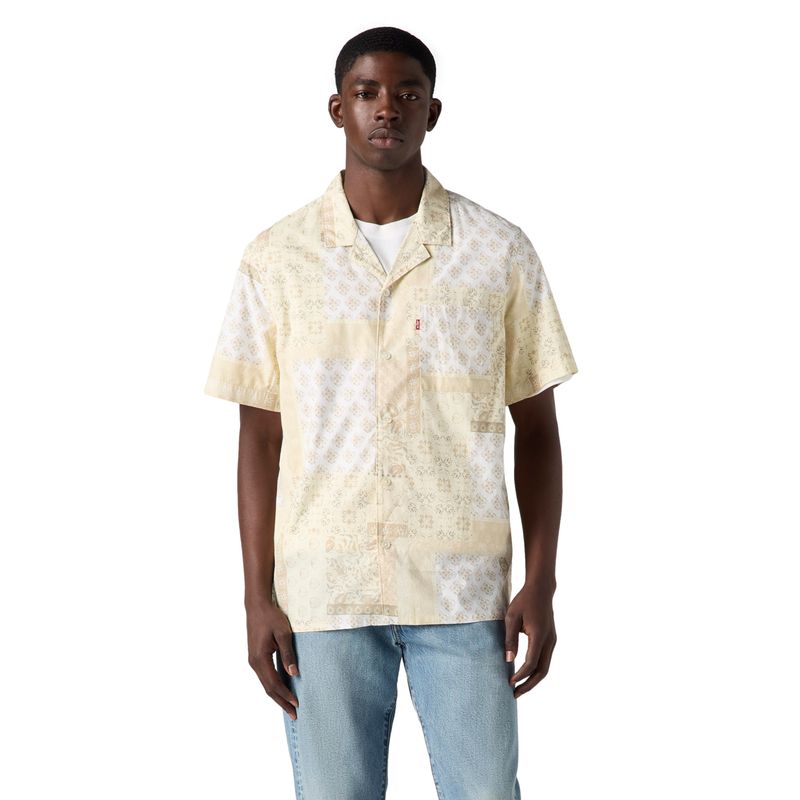 LEVIS - Camisa Hombre The Sunset Camp Shirt Amarillo Levis