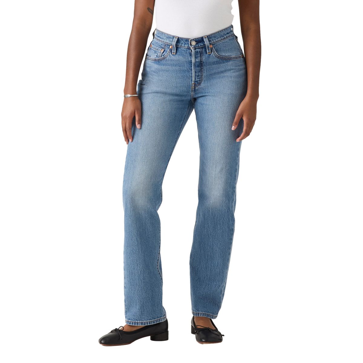 LEVIS - Jeans Mujer 501 Curve Celeste Levis