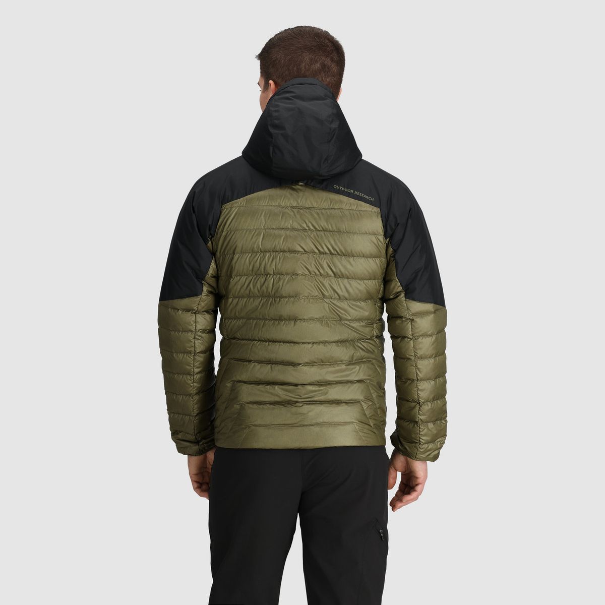 OUTDOOR RESEARCH - Chaqueta Hombre Helium Down Verde Outdoor Research