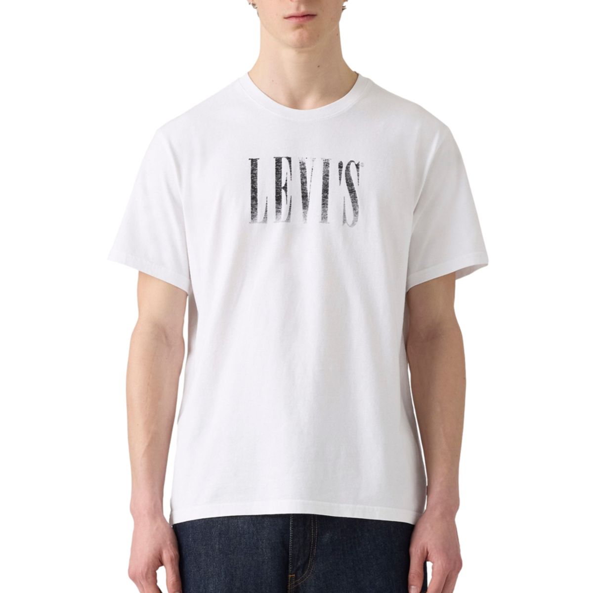 LEVIS - Polera Hombre Relaxed Fit Tee Blanco Levis