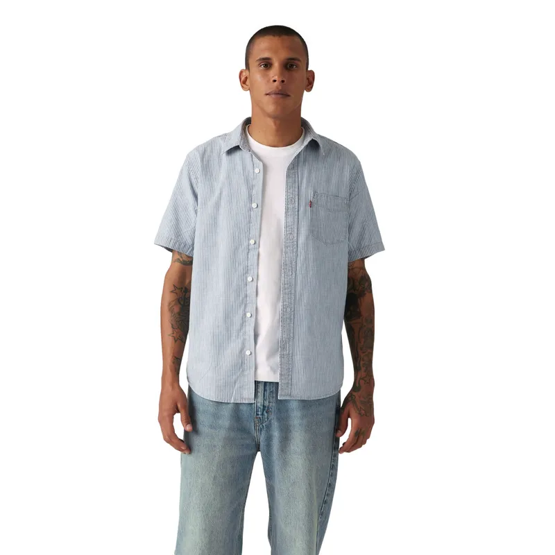 LEVIS - Camisa Hombre Pocket Standard Celeste Levis