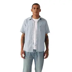 LEVIS - Camisa Hombre Pocket Standard Celeste