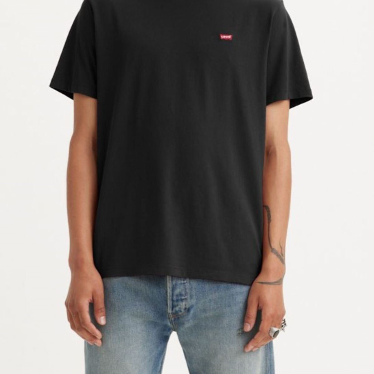 LEVIS - Polera Hombre Classic Tee Negro Levis