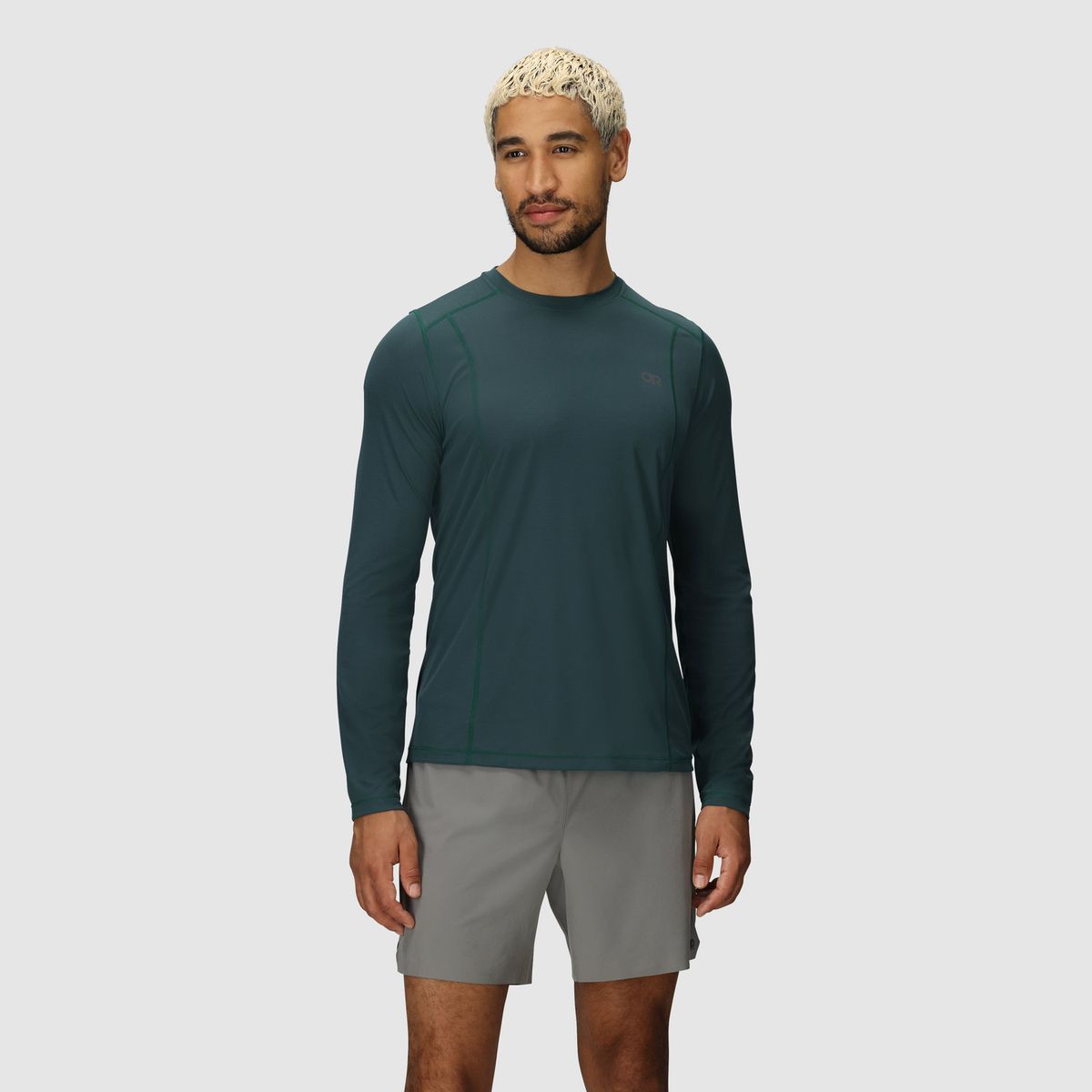 OUTDOOR RESEARCH - Polera Manga Larga Hombre Echo Verde Outdoor Research