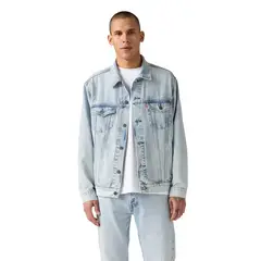 LEVIS - Chaqueta Hombre Relaxed Fit Trucker Celeste