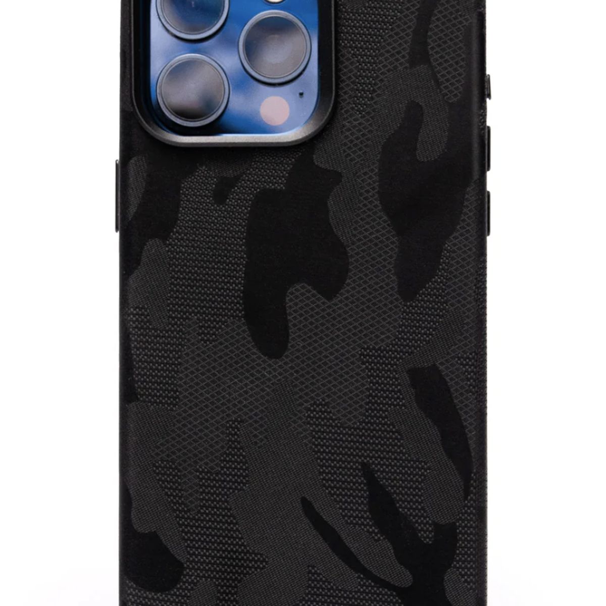 GENERICO - Carcasa Magsafe Cammo Negro IPH 15 Pro