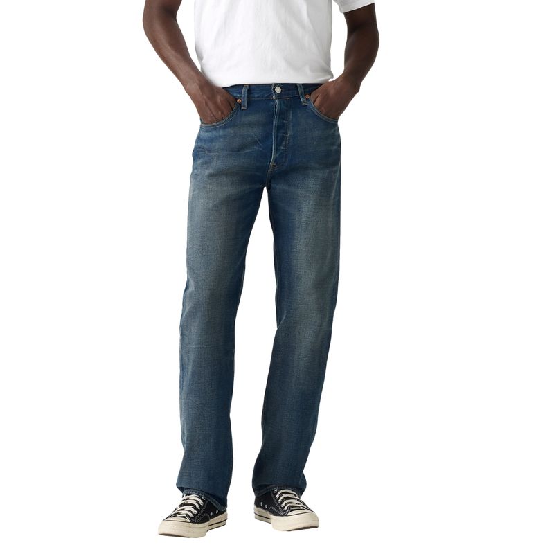 LEVIS - Jeans Hombre 501 Original Azul Levis