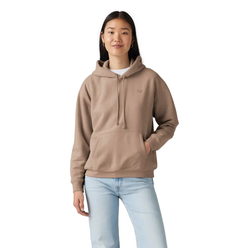 LEVIS - Polerón Mujer Everyday Hoodie Café Levis