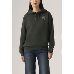 LEVIS - Polerón Mujer Graphic Heritage Hoodie Negro