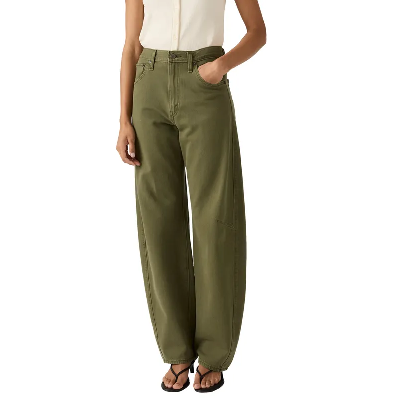 LEVIS - Jeans Mujer Cinch Barrel Verde Levis