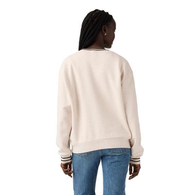 Imagen 2 del producto Polerón Mujer Heritage Sport Crew Beige