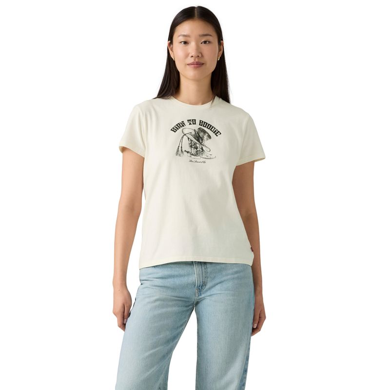 LEVIS - Polera Mujer The Perfect Tee Blanco Levis