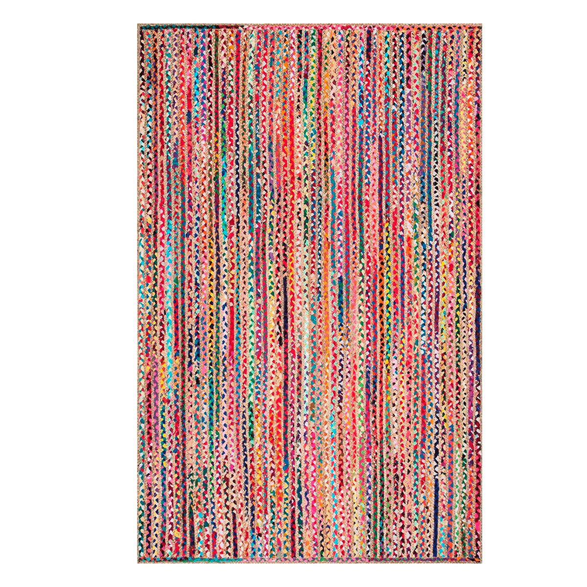 BAZHARS - ALFOMBRA BAZHARS YUTE 160X230 CM NIR GCOAST 13