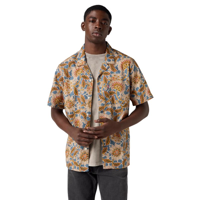 LEVIS - Camisa Hombre The Sunset Camp Shirt Café Levis
