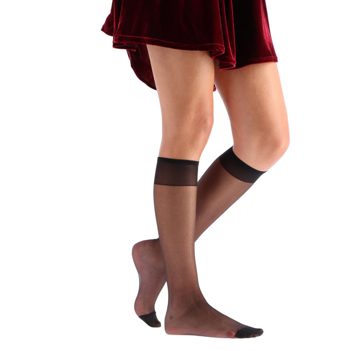 DAILY - PACK MINI MEDIA STRECH LAURA 4 Pares