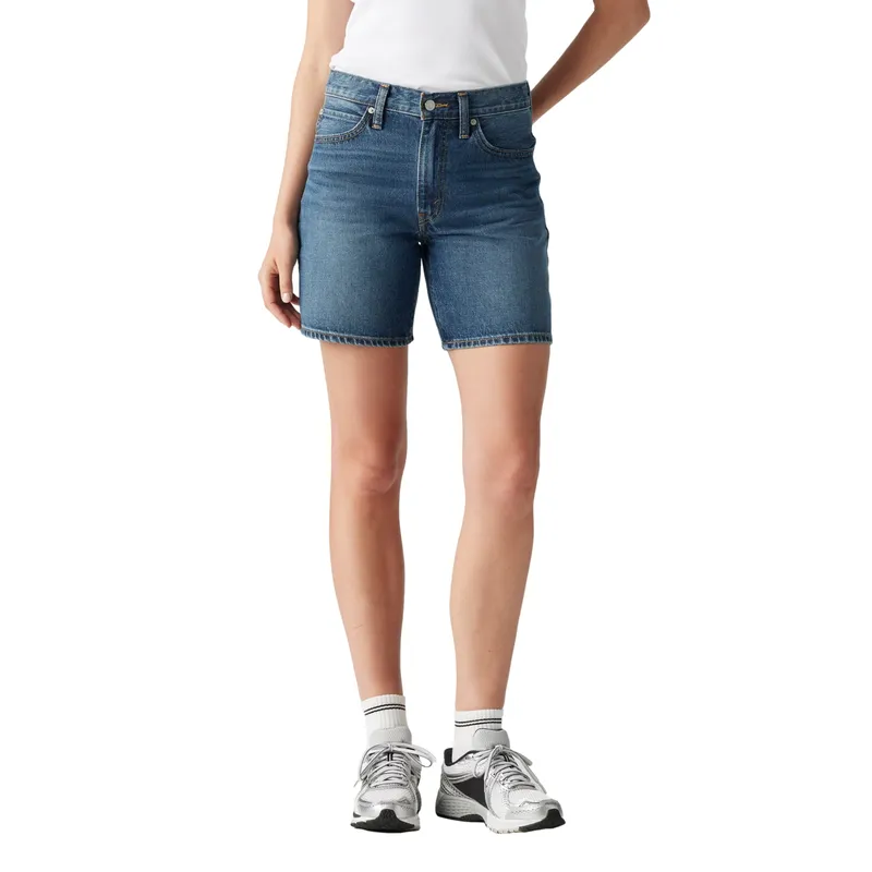 LEVIS - Shorts Mujer 94 Baggy Short Azul Levis