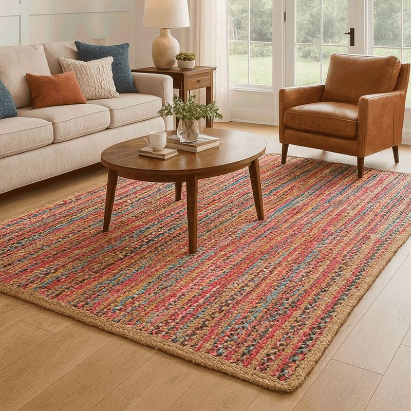 BAZHARS - Alfombra Yute 190X290 cm Nir GCoast 13 Bazhars
