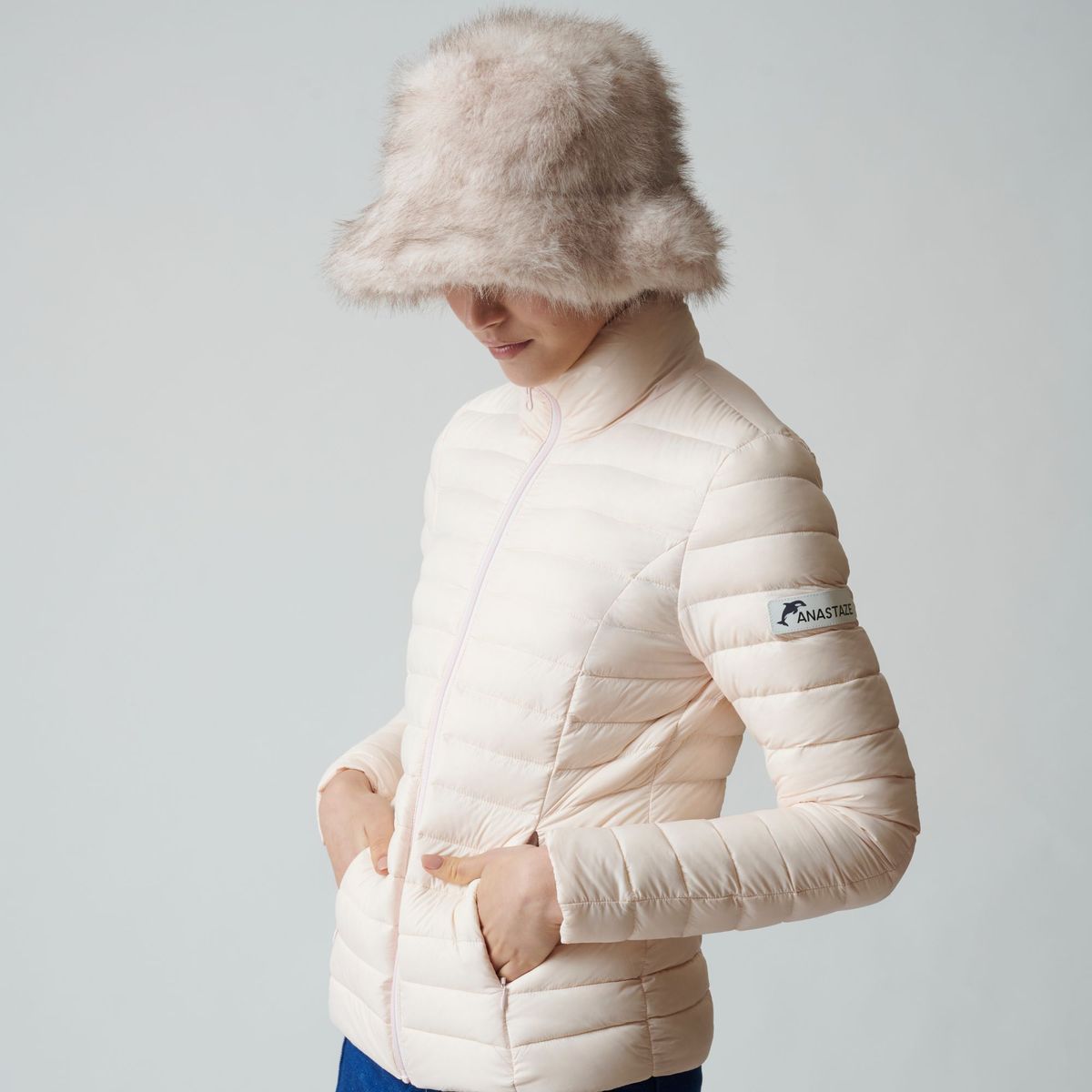 ANASTAZE - Parka Mujer pluma Anastaze
