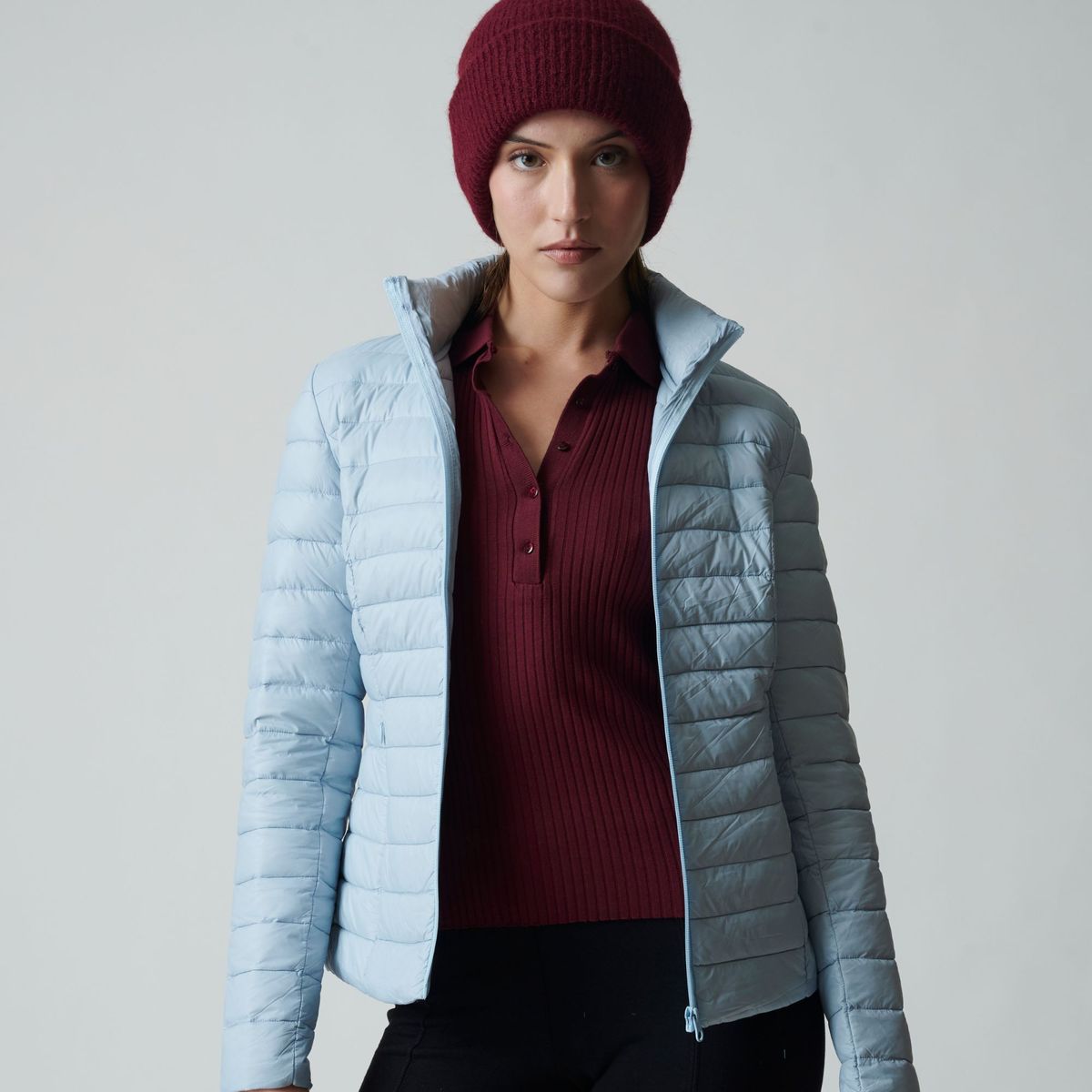 ANASTAZE - Parka Mujer pluma Anastaze
