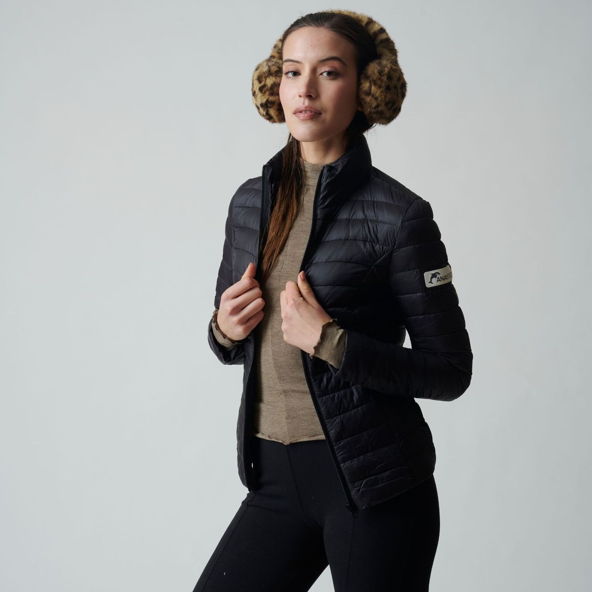 ANASTAZE - Parka Mujer pluma Anastaze