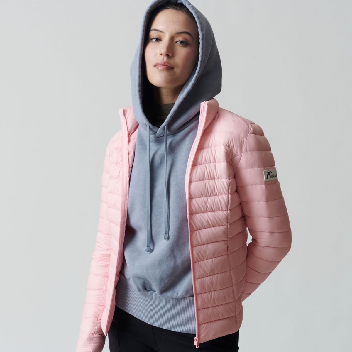 ANASTAZE - Parka Mujer pluma Anastaze