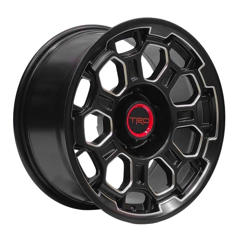 GENERICO - Set 4 Llantas 17x8 6X139 Et5 TRDFJ MB-MW