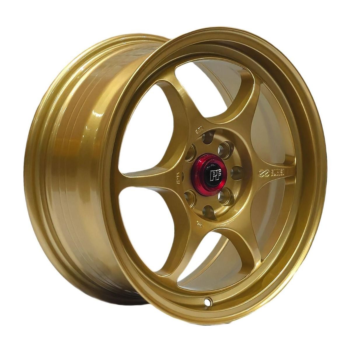 GENERICO - Set 4 Llantas 16x7 4X100/4X114 Et40 PF06 Gld