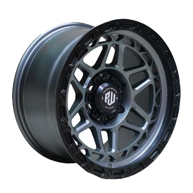 GENERICO - Set 4 Llantas 17x9 6X139 Et0 BEAST MA-LMB-BR