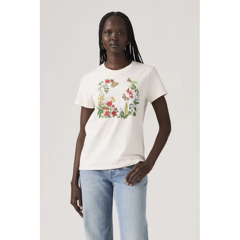 LEVIS - Polera Mujer The Perfect Tee Blanco Levis