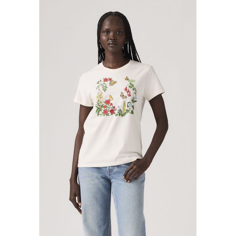 LEVIS - Polera Mujer The Perfect Tee Blanco Levis
