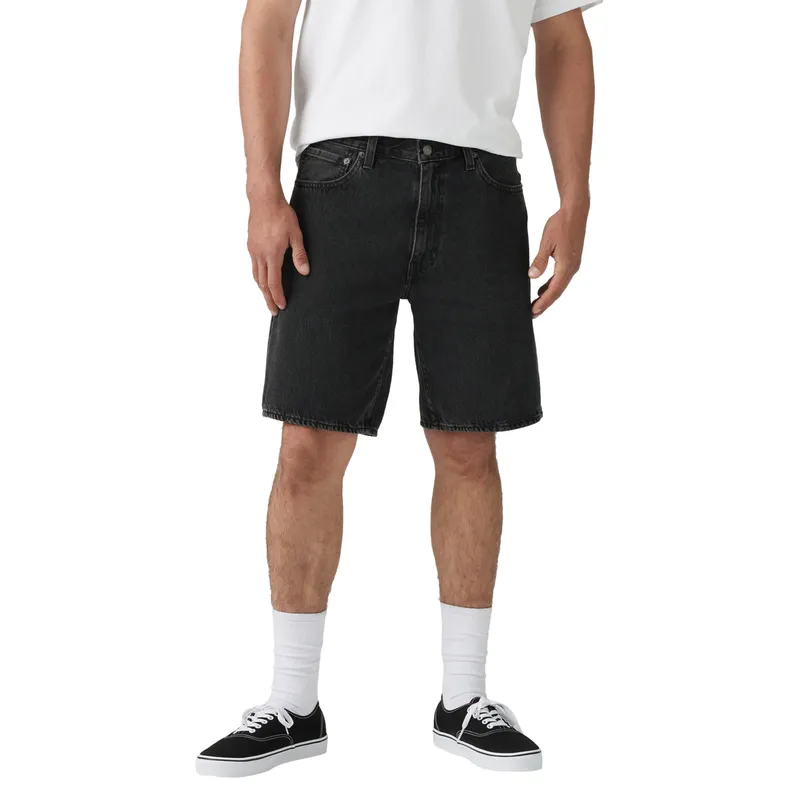LEVIS - Shorts Hombre 454 Relaxed Negro Levis