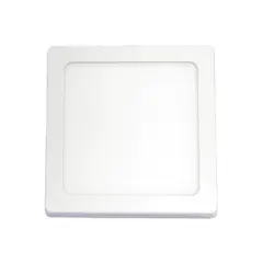 LEMU LUX - Panel ECO Cuadrado Sobrepuesto 12W Luz Calida
