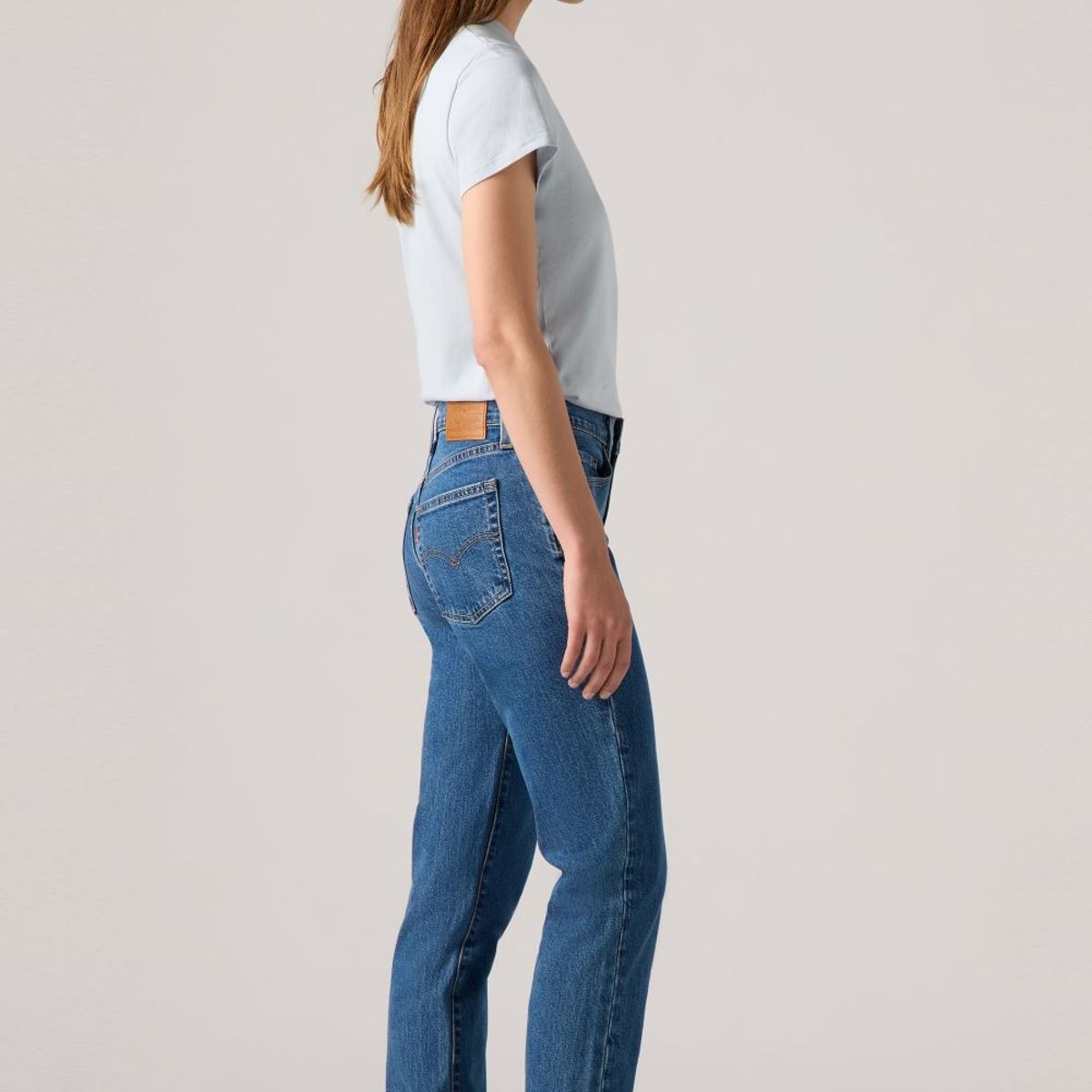 LEVIS - Jeans Mujer 724 High Rise Straight Azul Levis