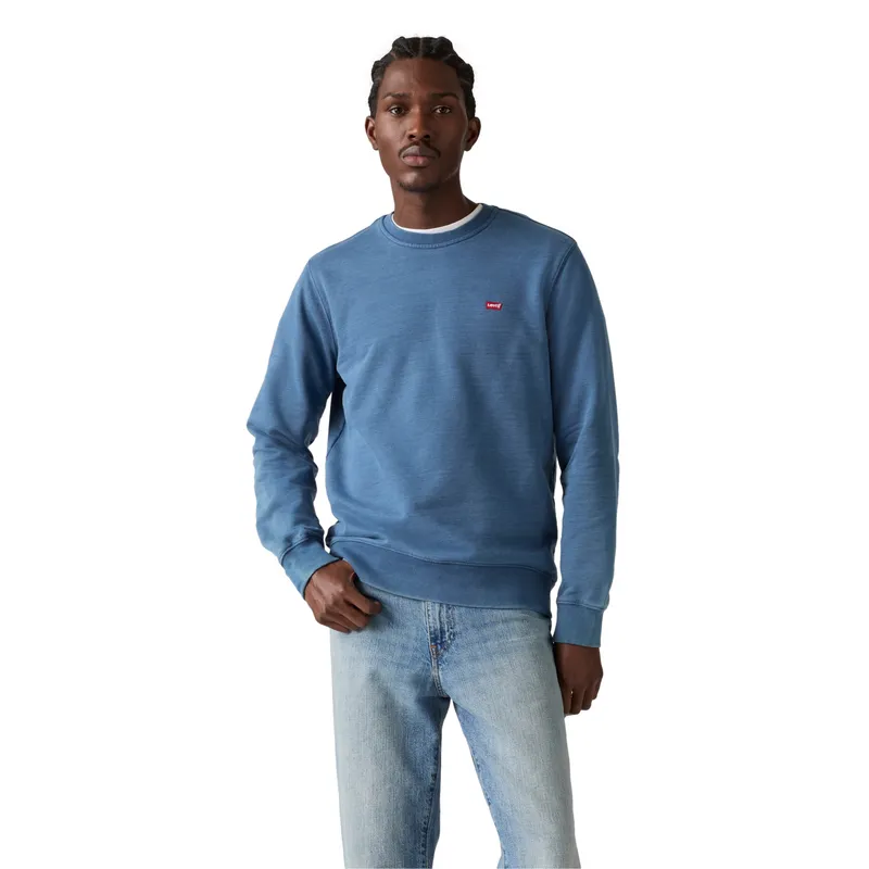 LEVIS - Polerón Hombre The Original Hm Crew Azul Levis
