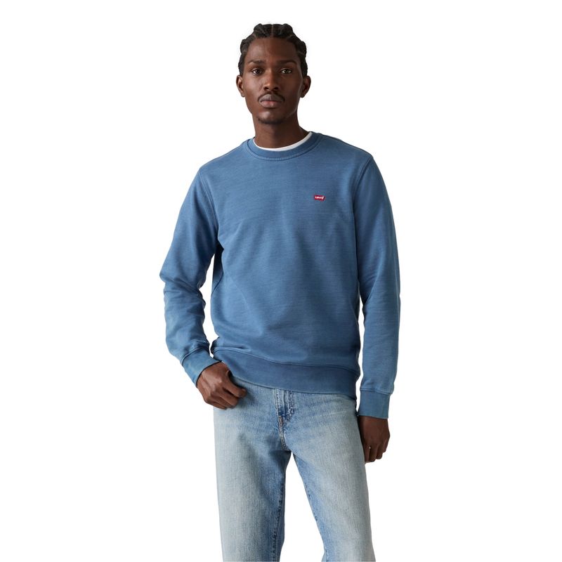 LEVIS - Polerón Hombre The Original Hm Crew Azul Levis