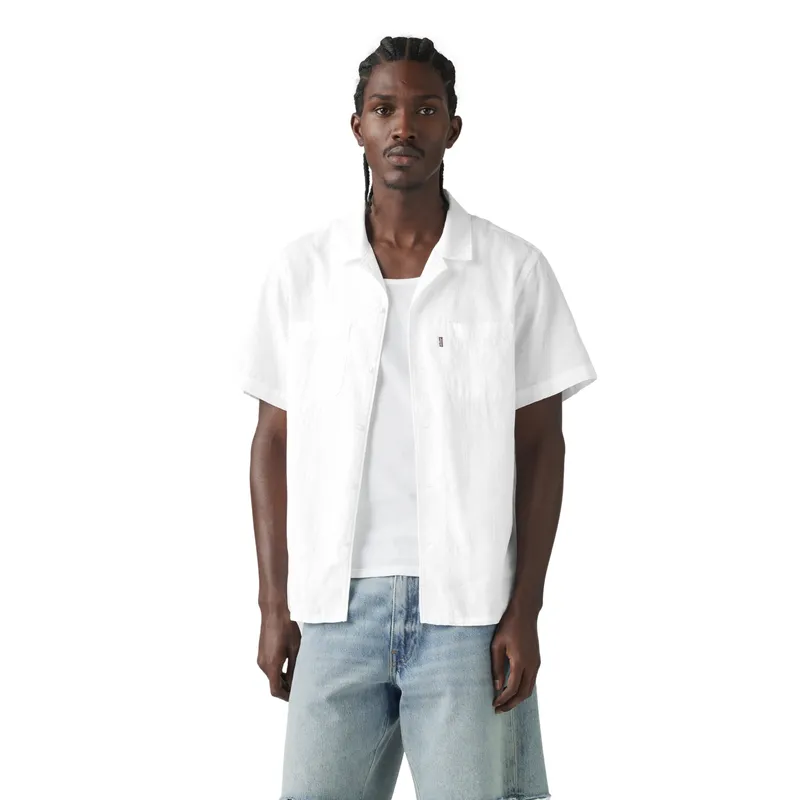 LEVIS - Camisa Hombre S/s Classic Camper Blanco Levis