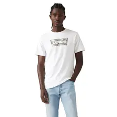 LEVIS - Polera Hombre Graphic Crewneck Tee Blanco