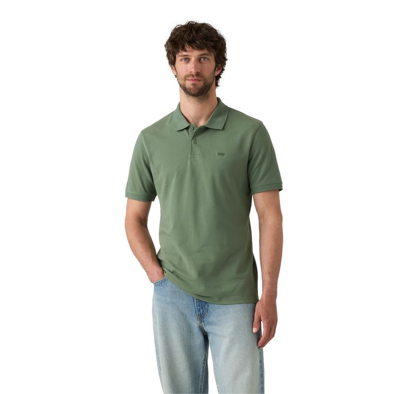 LEVIS - Polera Hombre Slim Housemark Polo Verde Levis