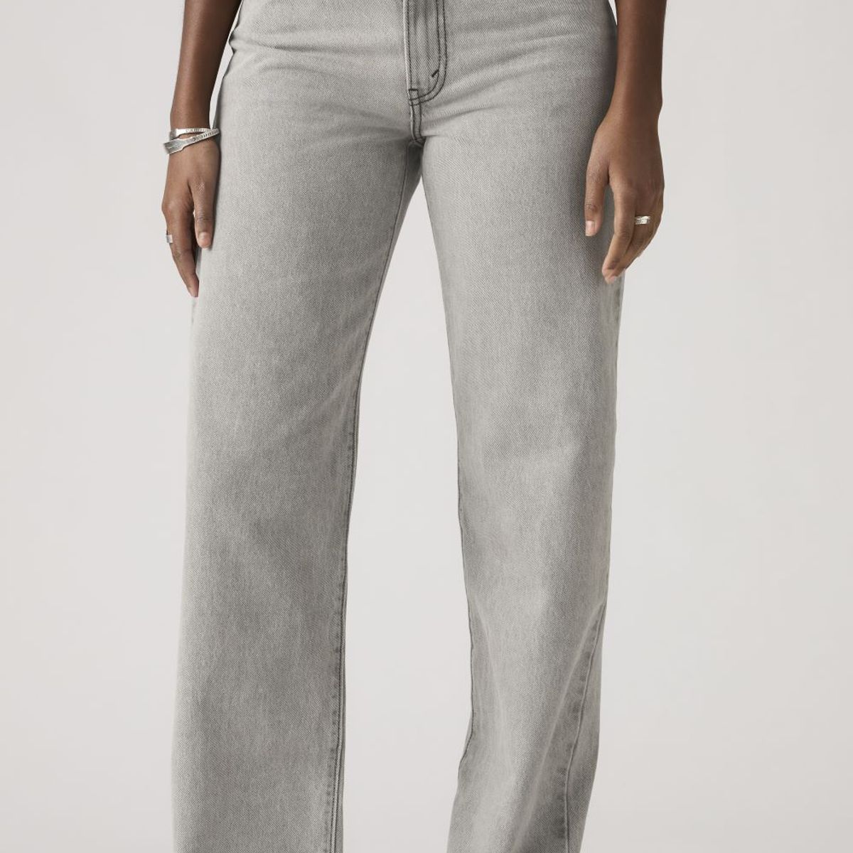 LEVIS - Jeans Mujer 94 Baggy Gris Levis