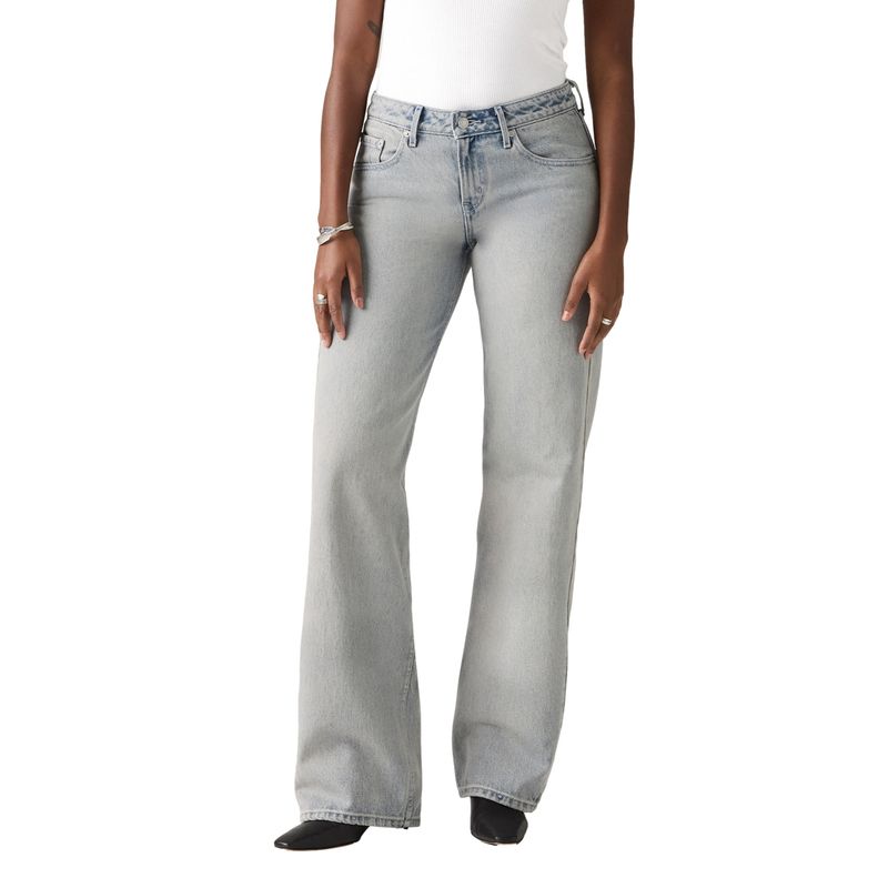 LEVIS - Jeans Mujer Low Loose Gris Levis