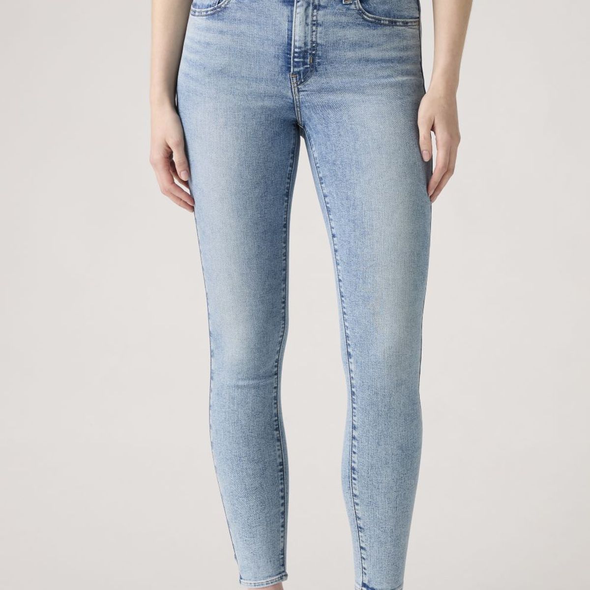 LEVIS - Jeans Mujer 720 Hirise Super Skinny Celeste Levis
