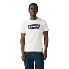 LEVIS - Polera Hombre Graphic Crewneck Tee Blanco