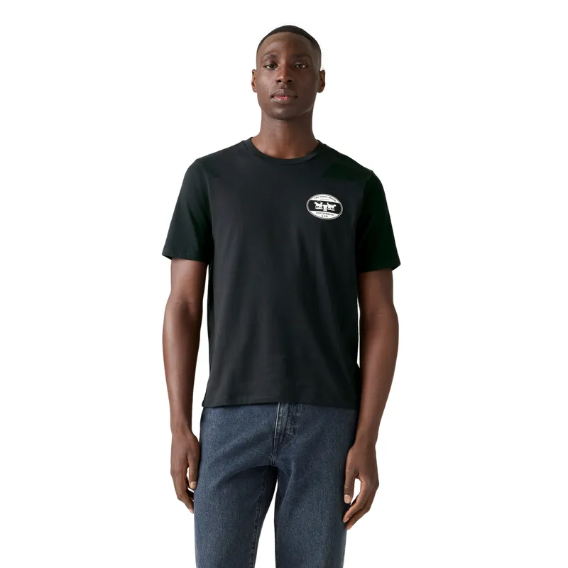 LEVIS - Polera Hombre Graphic Crewneck Tee Negro Levis
